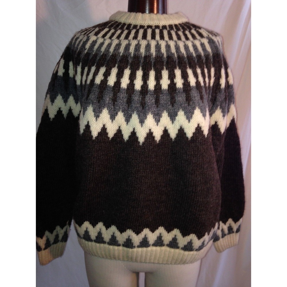 Paul James England Sweater 100% Pure Wool Sweater Size Medium